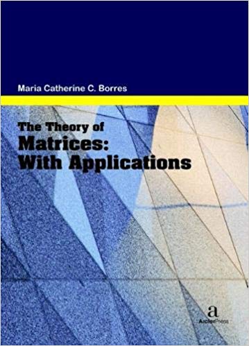 The Theory of Matrices: With Applications