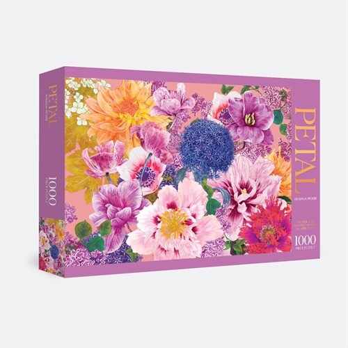 Petal: 1000-Piece Puzzle: The World of Flowers Through an Artist's Eye (Board Games)